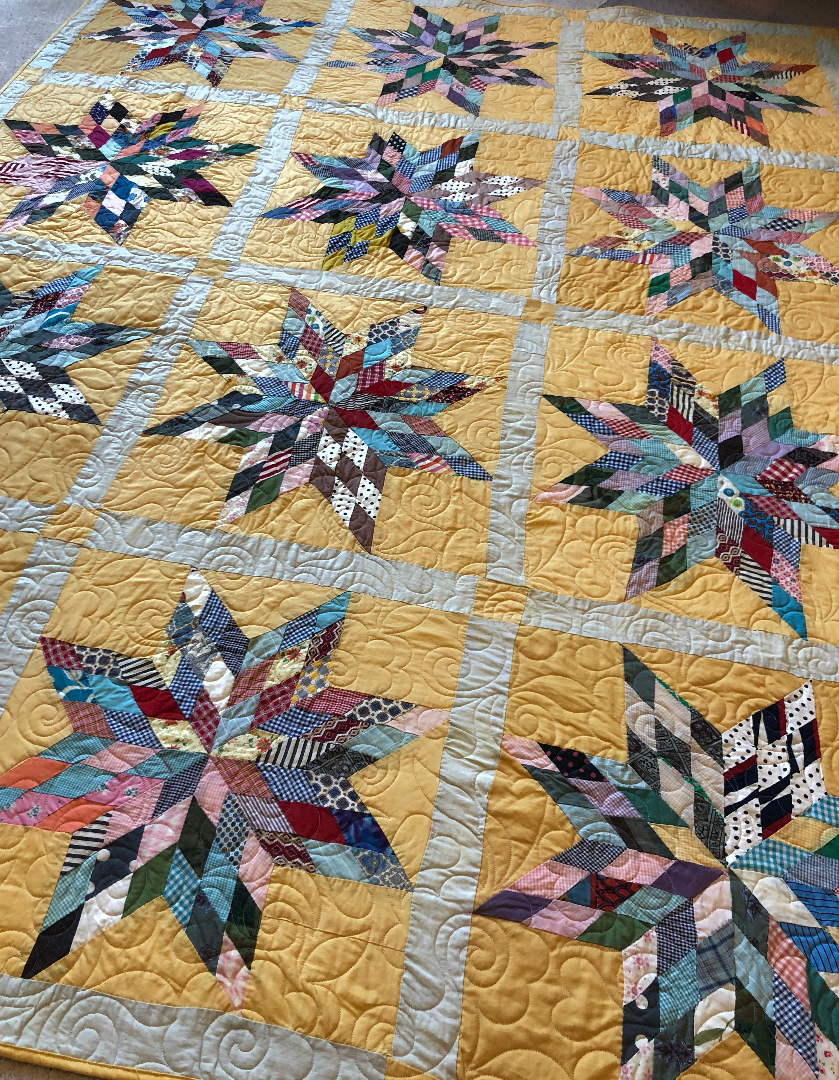 longarm, vintage quilt